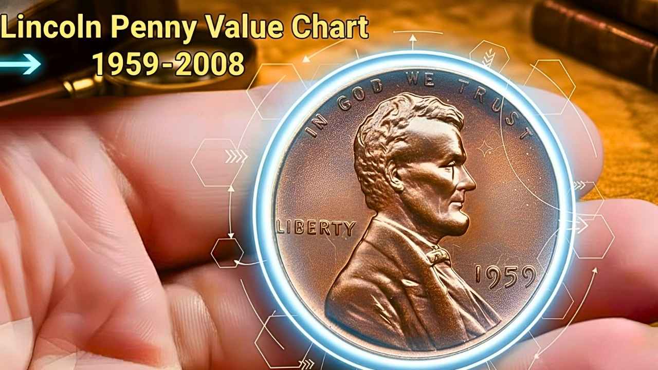 Lincoln Penny Value Chart 1959–2008: Modern Cent Prices & Rarity Guide