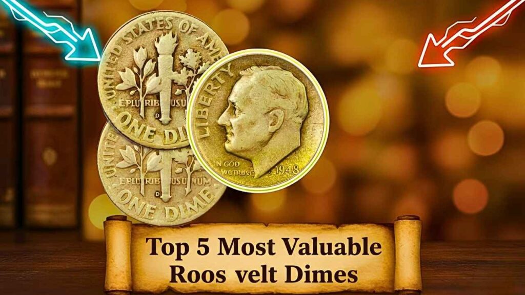 Top 5 Most Valuable Roosevelt Dimes – Rare Coins Worth a Fortune!